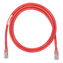 Cable de Parcheo UTP / Cat 5e / 24 AWG / 0.91 m (3 ft) / RJ45 / Rojo