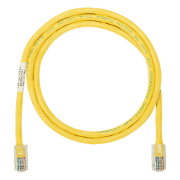 Cable de Parcheo UTP / Cat 5e / 24 AWG / 1.52 m (5 ft) / T568A / Amarillo