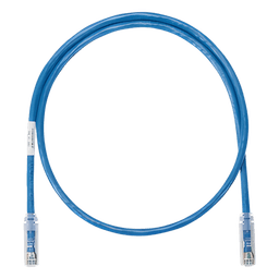 Cable de Parcheo UTP Categoría 6, con Plug Modular en Cada Extremo - 3 Metros (9.84 Pies) - Azul