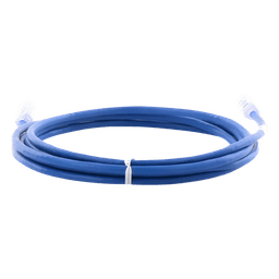 Cable de Parcheo UTP Categoría 6, con Plug Modular en Cada Extremo - 3 Metros (9.84 Pies) - Azul