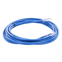 Cable de Parcheo UTP Categoría 6, con Plug Modular en Cada Extremo - 6 Metros (19.69 Pies) - Azul