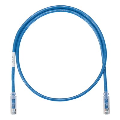 Cable de Parcheo UTP Categoría 6, con Plug Modular en Cada Extremo - 1.5 Metros (4.92 Pies) - Azul