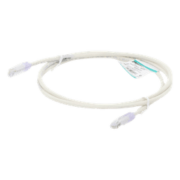 Cable de Parcheo UTP / Cat 6 / 1.5 m (4.92 ft) / 24 AWG / T568B / CM / Blanco Mate