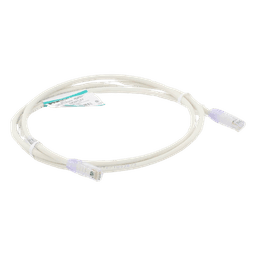 Cable de Parcheo UTP / Cat 6 / 1.5 m (4.92 ft) / 24 AWG / T568B / CM / Blanco Mate