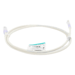 Cable de Parcheo UTP / Cat 6 / 1.5 m (4.92 ft) / 24 AWG / T568B / CM / Blanco Mate