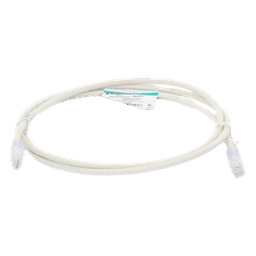 Cable de Parcheo UTP / Cat 6 / 1.5 m (4.92 ft) / 24 AWG / T568B / CM / Blanco Mate
