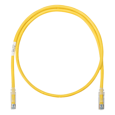 Cable de Parcheo UTP / Categoría 6 / 1.5 m (4.92 ft) / 24 AWG / T568B / CM / Amarillo