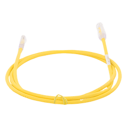 Cable de Parcheo UTP / Categoría 6 / 1.5 m (4.92 ft) / 24 AWG / T568B / CM / Amarillo
