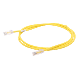 Cable de Parcheo UTP / Categoría 6 / 1.5 m (4.92 ft) / 24 AWG / T568B / CM / Amarillo