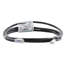 Cable de Parcheo UTP Categoría 6, con Plug Modular en Cada Extremo - 2 Metros (6.56 Pies) - Negro
