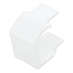 Módulo de Tapa Ciega (Inserto Ciego), Tipo Keystone, Color Blanco, 1 Pieza