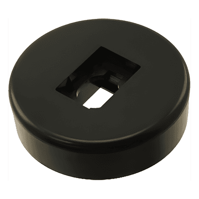 Base de Terminación / Estilo 110 de Impacto / ABS Resistente / 2.18' (55.3 mm) Diámetro / 0.024 lbs (10.86 g)