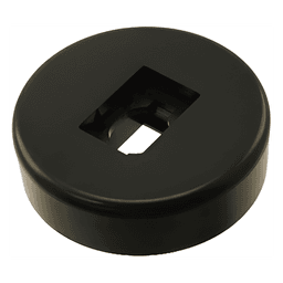 Base de Terminación / Estilo 110 de Impacto / ABS Resistente / 2.18' (55.3 mm) Diámetro / 0.024 lbs (10.86 g)
