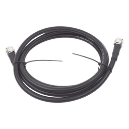 Cable Coaxial de RF / 50 Ω / 2 m (6.56 pies) / Conectores N Macho / Atenuación 19.7 dB/100m a 2.0 GHz