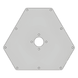 Placa superior para Torres RSL sección 7.