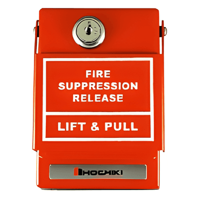 Estación Manual Para Panel De Supresión De Incendio HCVR-3-R