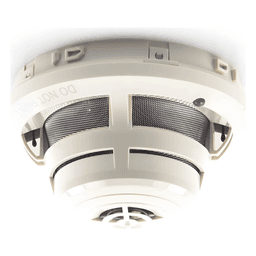 Detector direccionable multicriterio de humo, calor, flama y monóxido de carbono para lazo SLC, compatible con paneles Silent Knight IFP