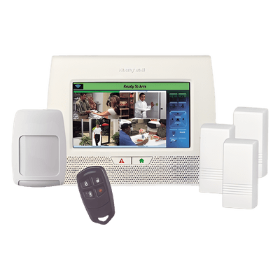 Panel LYNX Touch 7000 / pantalla táctil de 7 pulgadas a color / Wi-Fi, GSM y Ethernet / automatización Z-Wave / kit con sensores