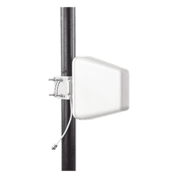 Antena Direccional / Banda Ancha 698-960 MHz / 1695-2700 MHz / Ganancia 8.1 / 10.6 dBi / Conector N Hembra / 50 Ohm / Montaje Inclinable y Giratorio