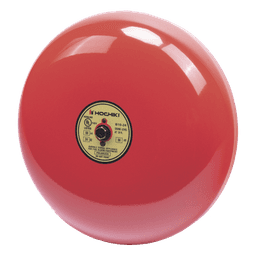 Campana de alarma de incendio / 10 pulgadas (25.4 cm) / 24 VCD / 96 dB / Listado UL / Uso exterior con caja HC-BB-1