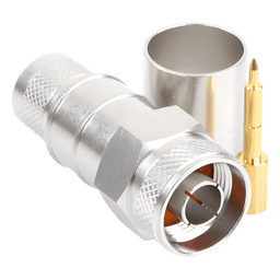 Conector N Macho Hex de Anillo Plegable para LP600, LMR-600, CNT-600.