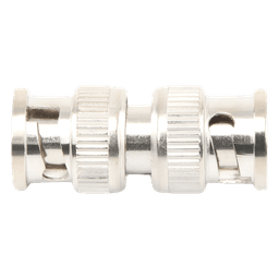 Adaptador Coaxial / BNC Macho a BNC Macho / 75 Ohm / Barril / Níquel-Oro-PTFE / 13.9 mm x 33.6 mm