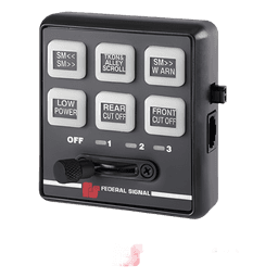 Controlador serial de 6 botones para barras de luces