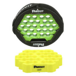 Herramienta Para Peinado y Organización de Cables, Incluye Organizador Verde Para Diámetros de Cables de 4.6 a 6.3 mm (0.18 a 0.25 Pulgadas) y Amarillo Para 5.9 a 7.9 mm (0.23 a 0.31 Pulgadas)