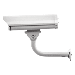 Gabinete antivandálico IP66 incluye calefactor/ventilador con brazo de acero 