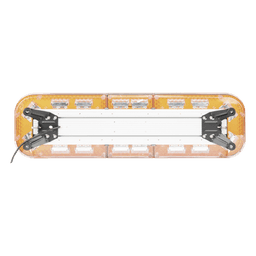 Barra de luces de 47" con 88 LEDs de alta potencia, color ámbar, ideal para equipar unidades de seguridad privada, minería e industria