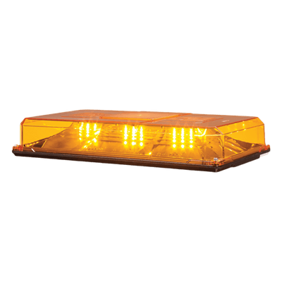 Mini barra de luces Highlighter LED, color Ámbar, Montaje Permanente, Ideal para Seguridad Privada