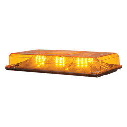 Mini barra de luces Highlighter LED, color Ámbar, Montaje Permanente, Ideal para Seguridad Privada