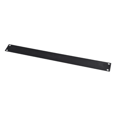 Tapa Ciega para Rack de 19in, de 1UR, Color Negro