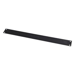 Tapa Ciega para Rack de 19in, de 1UR, Color Negro