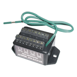 Protector contra descargas / 3 pares / 12-14V / 2,000A / Wiegand / -40°C a 70°C / 9.84 ft cable