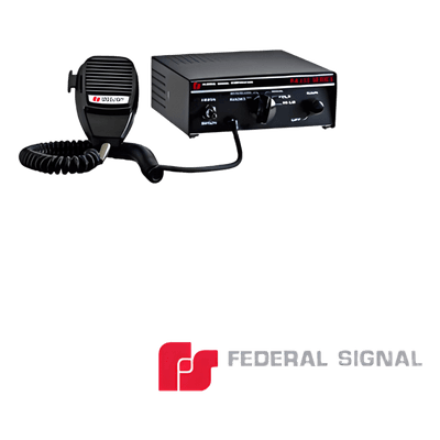Sirena Compacta Serie PA-300 de 200 W de potencia, ideal para Vehículos Oficiales