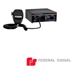 Sirena Compacta Serie PA-300 de 200 W de potencia, ideal para Vehículos Oficiales