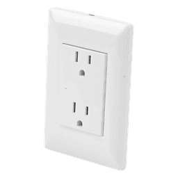 Contacto Inteligente de Pared Doble 120, 15A, con Supresor de Picos Tipo A.