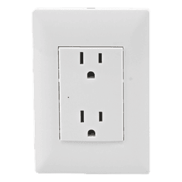 Contacto Inteligente de Pared Doble 120, 15A, con Supresor de Picos Tipo A.