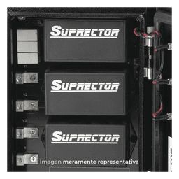 Supresor de pico clase B con voltaje de operación 277/480 Vca, 2 fases, 80 KA