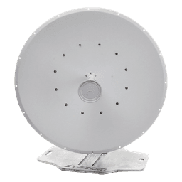 Antena Direccional airFiber X, ideal para enlaces Punto a Punto (PtP), frecuencia 5 GHz (4.9 - 5.8 GHz) de 34 dBi slant 45