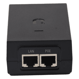 Adaptador PoE Ubiquiti de 24 VDC, 1.25 A con puerto Gigabit