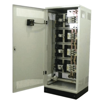 Banco de Capacitores Automático / 100 KVAR / 480 VCA / Trifásico / Gabinete Modular