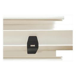 Clip sujetador negro para canaleta TEK100 (5590-34600)