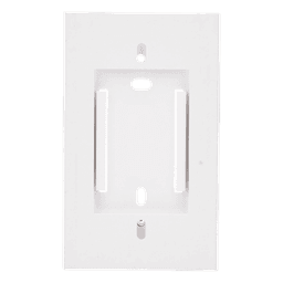 Soporte y tapa universal color blanco de PVC auto extinguible, para canaleta TEK100 (5595-10001)