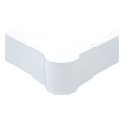 Esquinero exterior blanco para canaleta PT48 (6110-01002) 