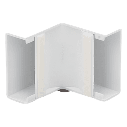 Esquinero exterior blanco para canaleta PT48 (6110-01002) 