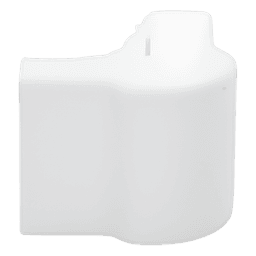 Esquinero exterior blanco para canaleta PT48 (6110-01002) 