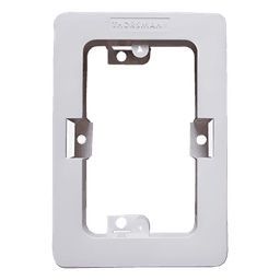 Caja Sin Fondo Universal, Color Blanco de PVC Auto Extinguible (7900-02002)