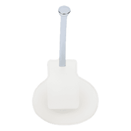 Grapa para cable plano de 6mm color transparente (100pzs) (3210-00100) 